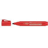 FABER-CASTELL Perm Marker P20 Red(254121) Bullet Tip - Al Masam Stationery LLC